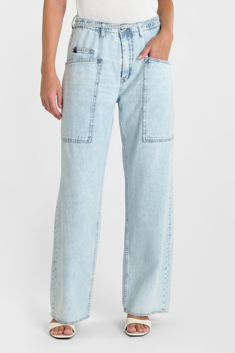 Jeans relaxed Aurora blue N°5