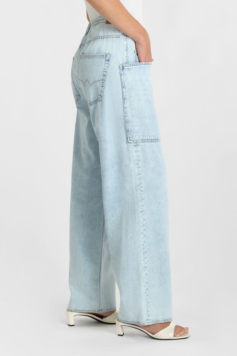Jeans relaxed Aurora blue N°5