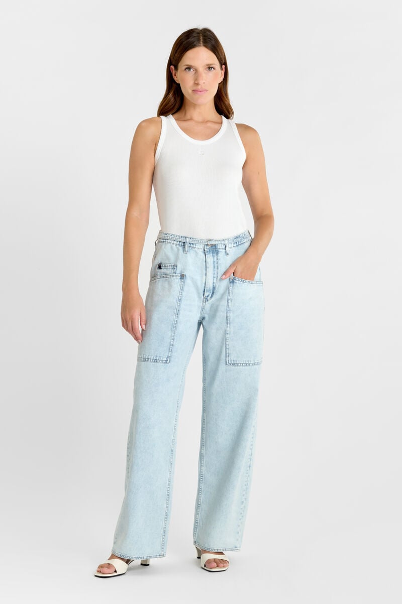 Jeans relaxed Aurora blue N°5