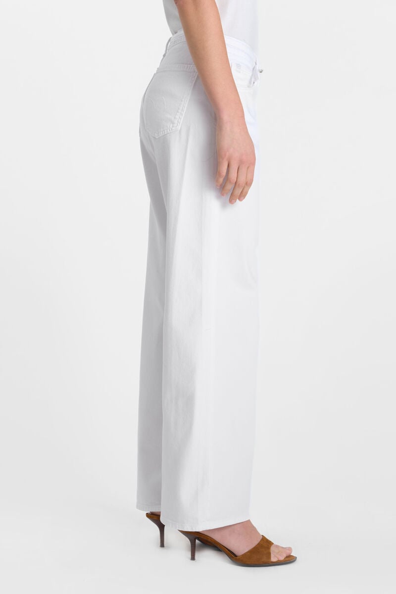 Jeans wide leg Lauryn Jab white