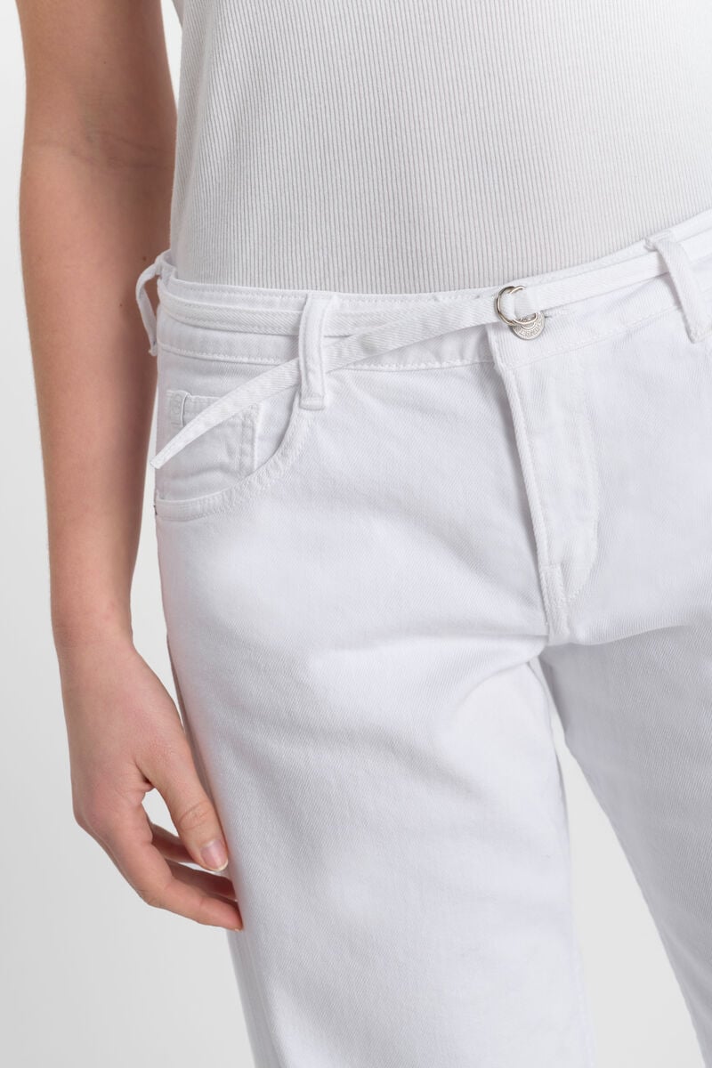 Jeans wide leg Lauryn Jab white