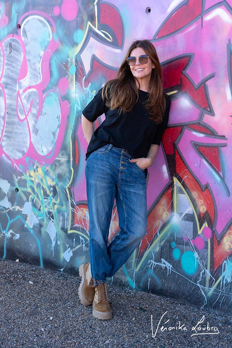 James 400/60 Girlfriend by Véronika Loubry jeans blue N°3