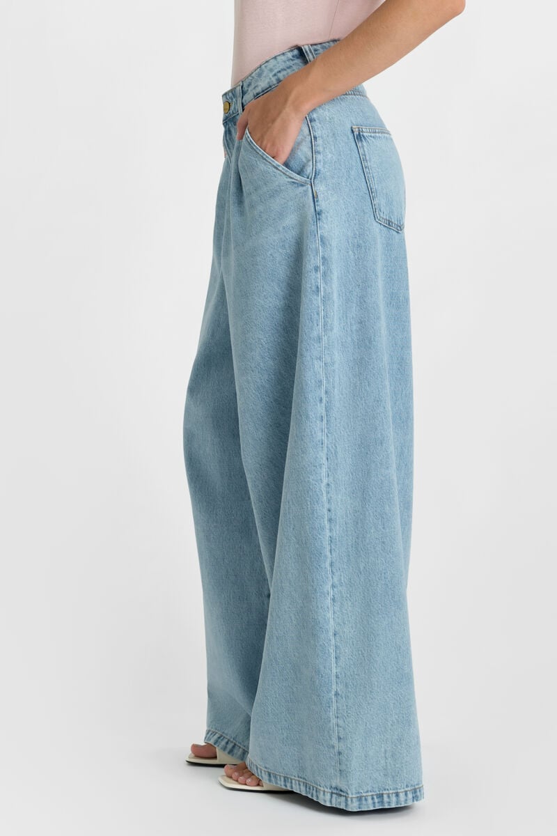 Jeans extra wide leg Louvy blue N°5