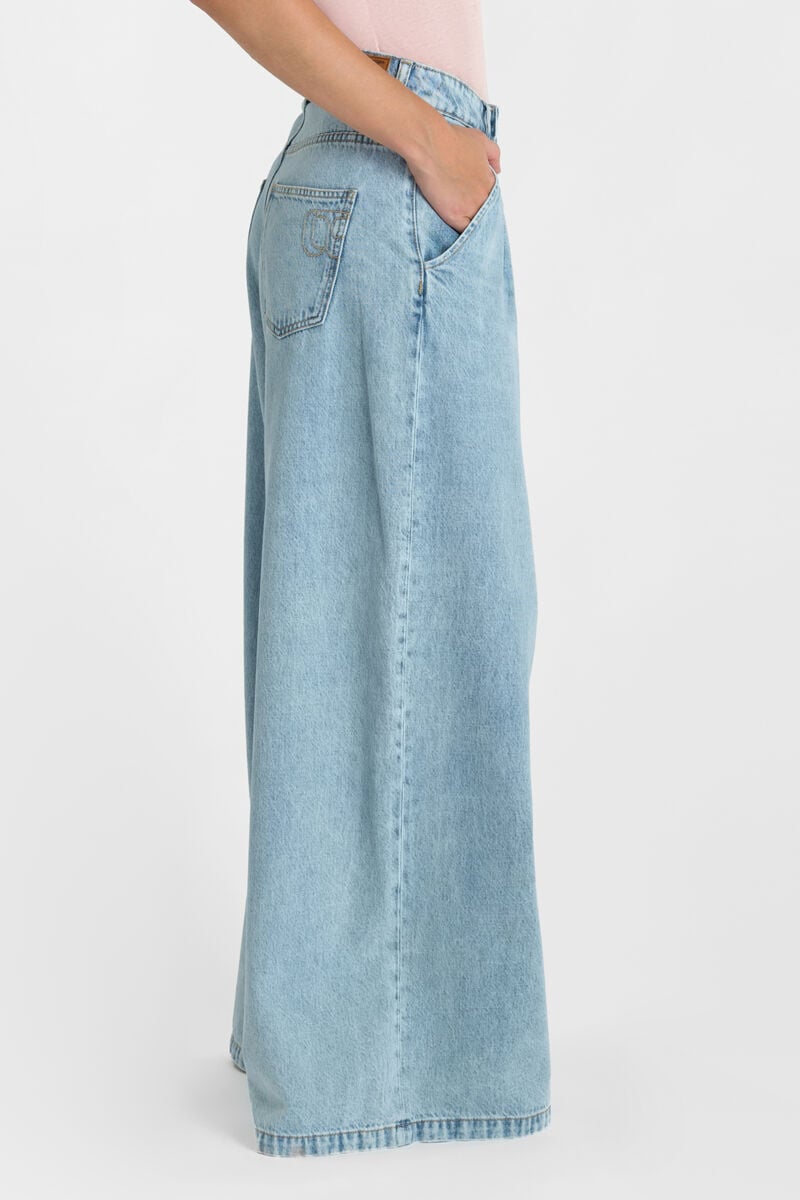 Jeans extra wide leg Louvy blue N°5