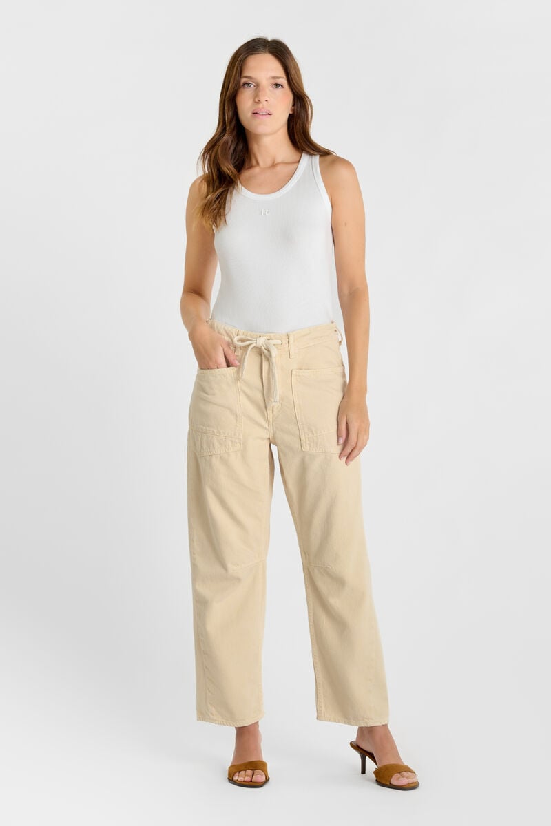 Jeans balloon Madie yellow
