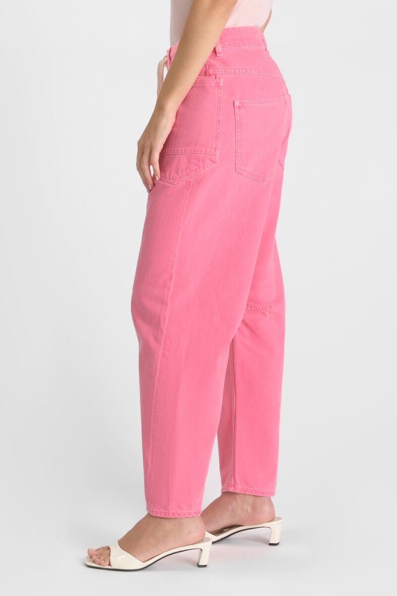 Jeans balloon Madie pink