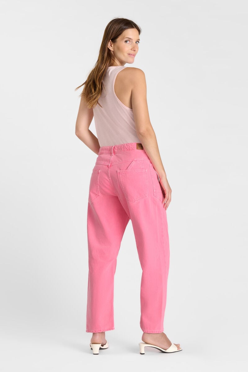 Jeans balloon Madie pink