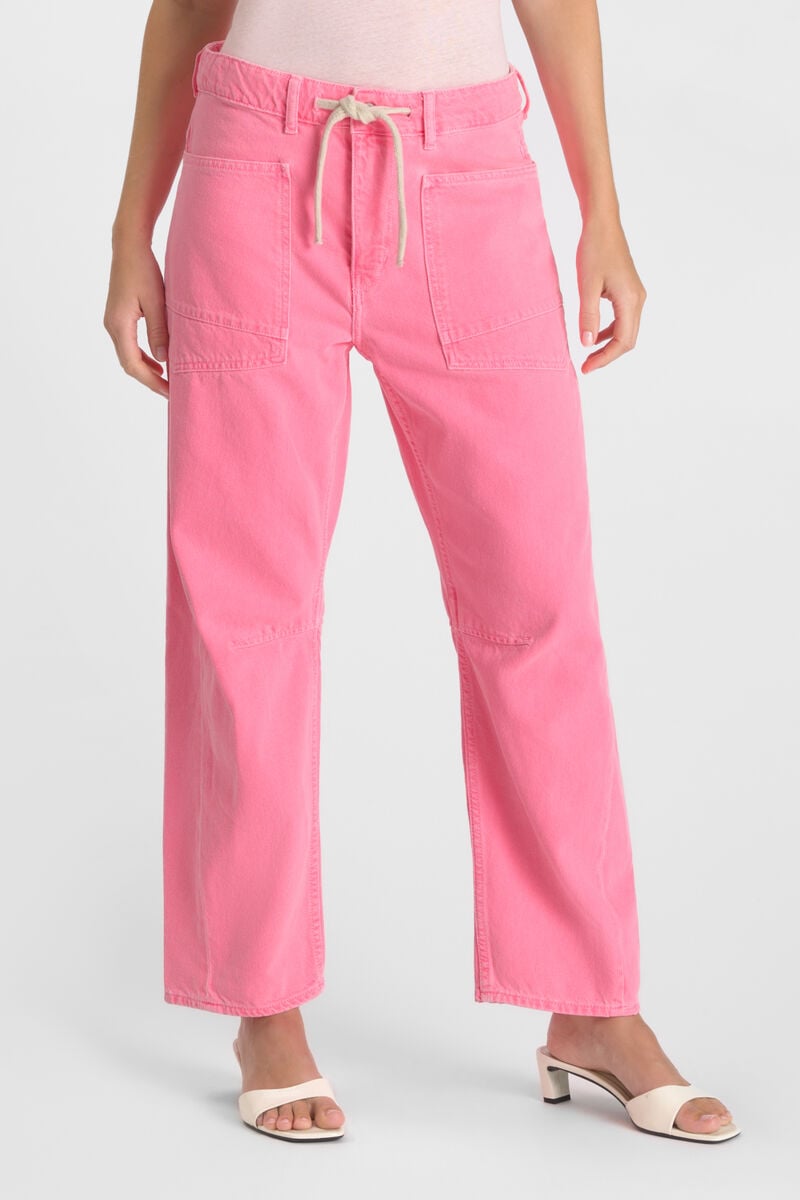 Jeans balloon Madie pink