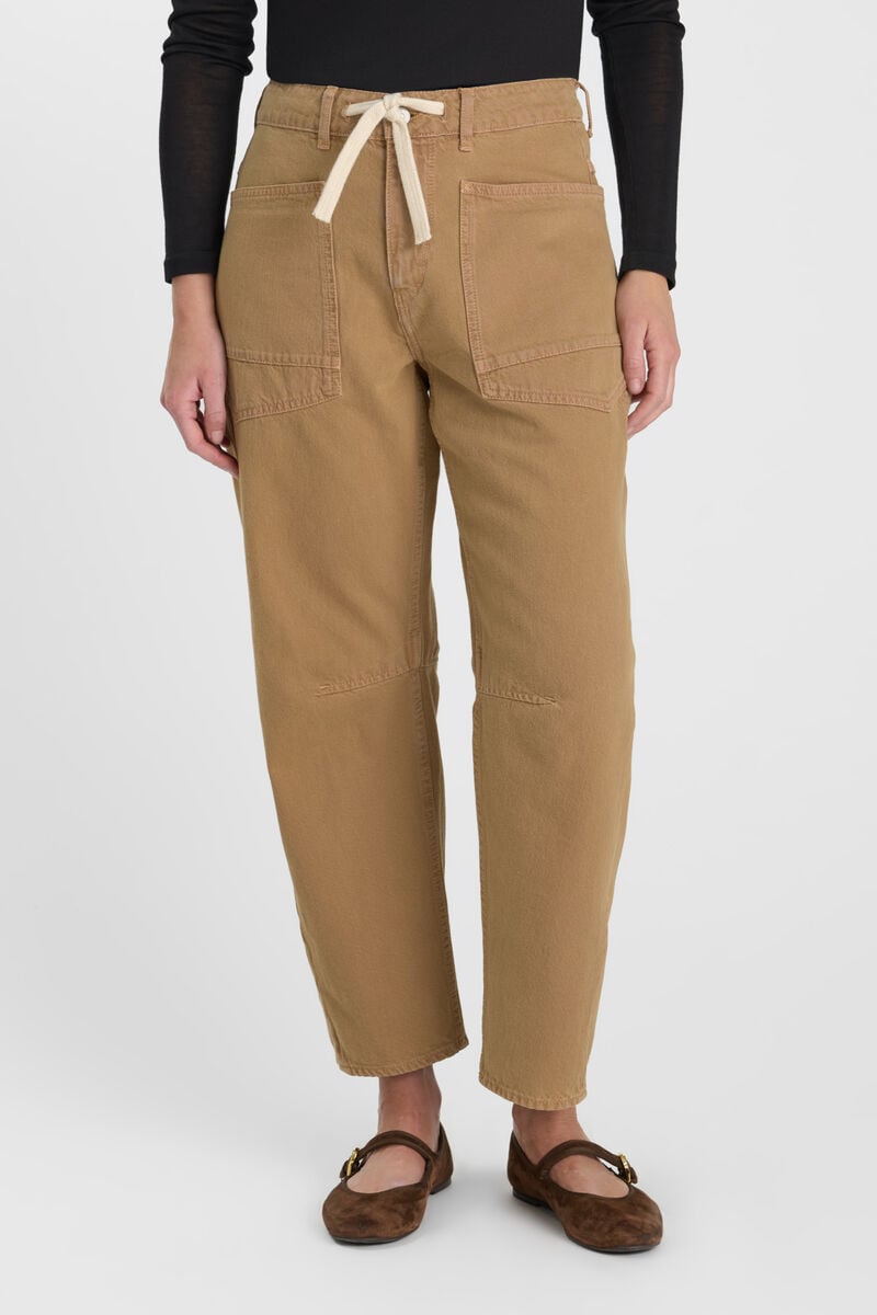 Jeans balloon Madie brown