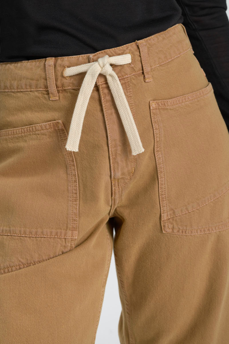 Jeans balloon Madie brown