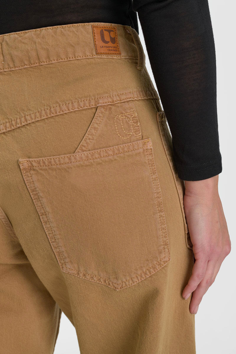 Jeans balloon Madie brown