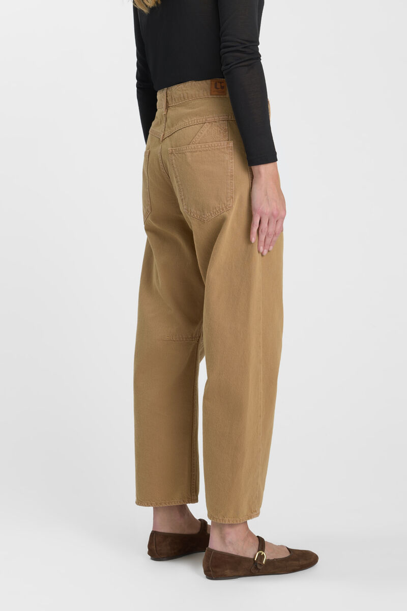 Jeans balloon Madie brown