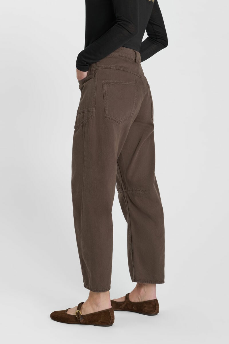 Jeans balloon Madie brown