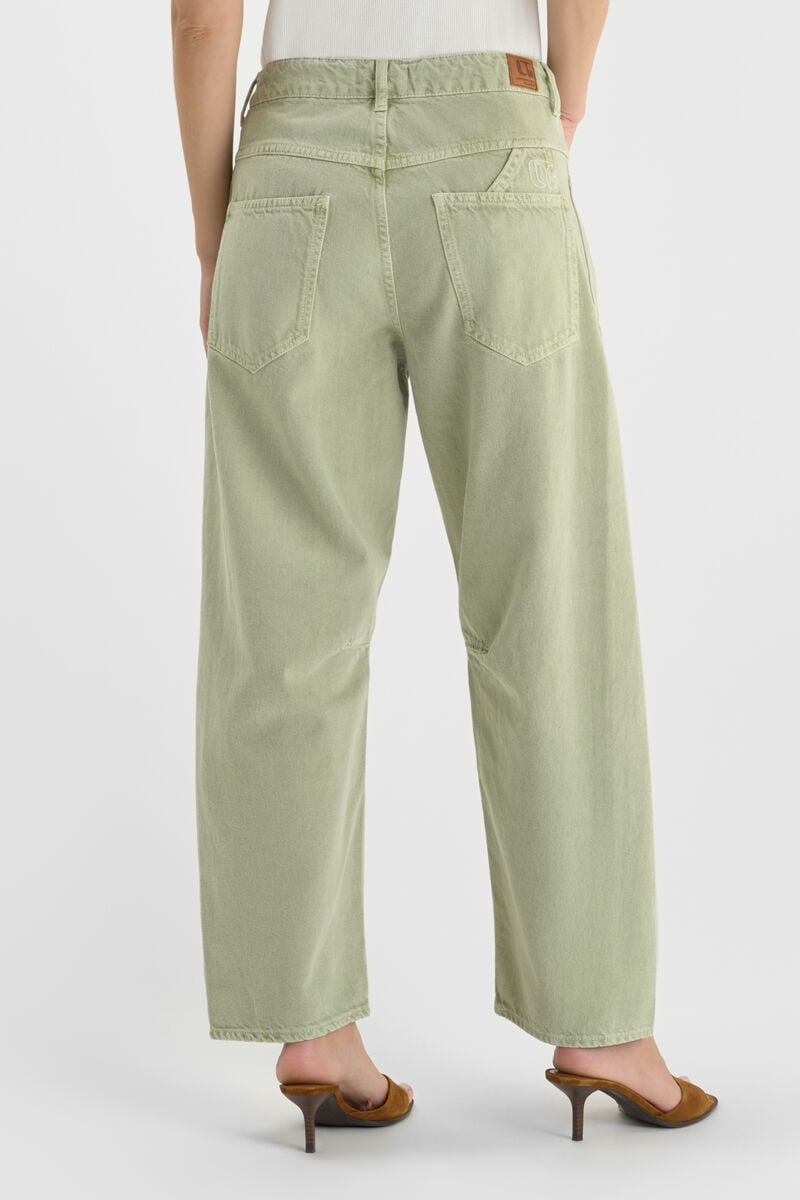 Jeans balloon Madie green