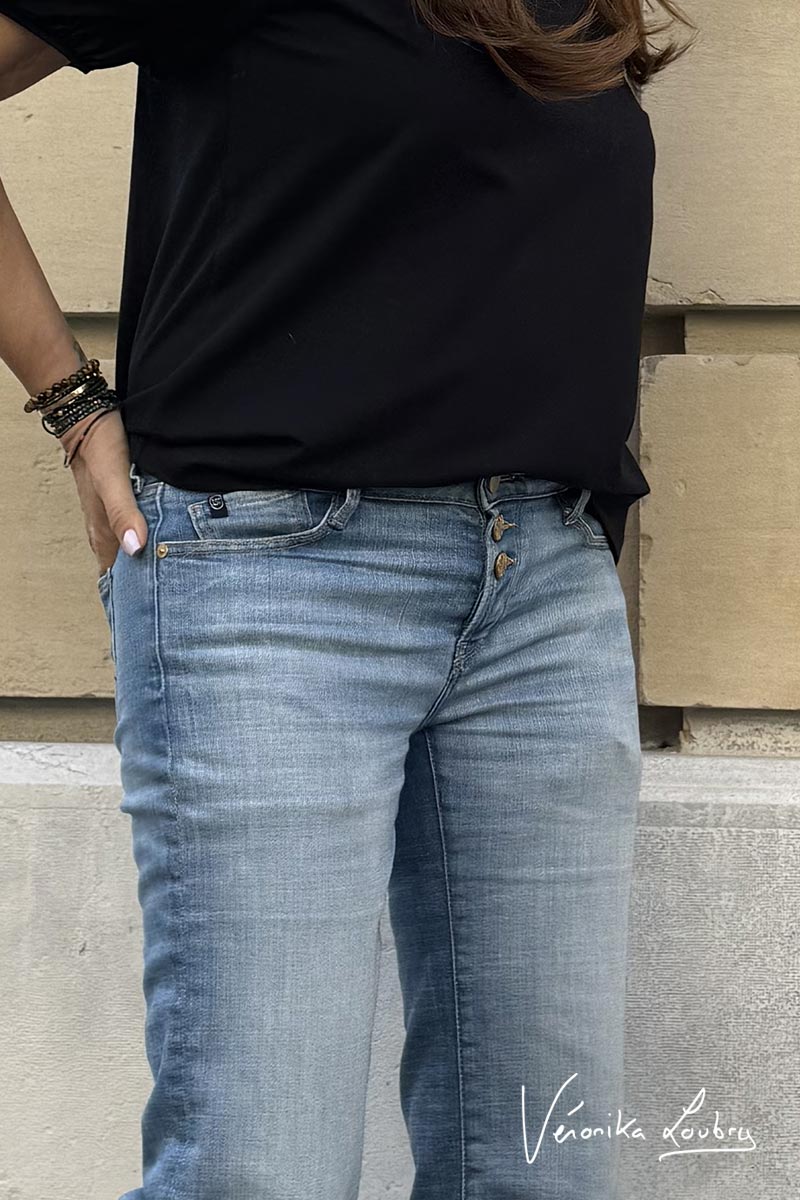 Patricia flare by Véronika Loubry jeans blue N°4