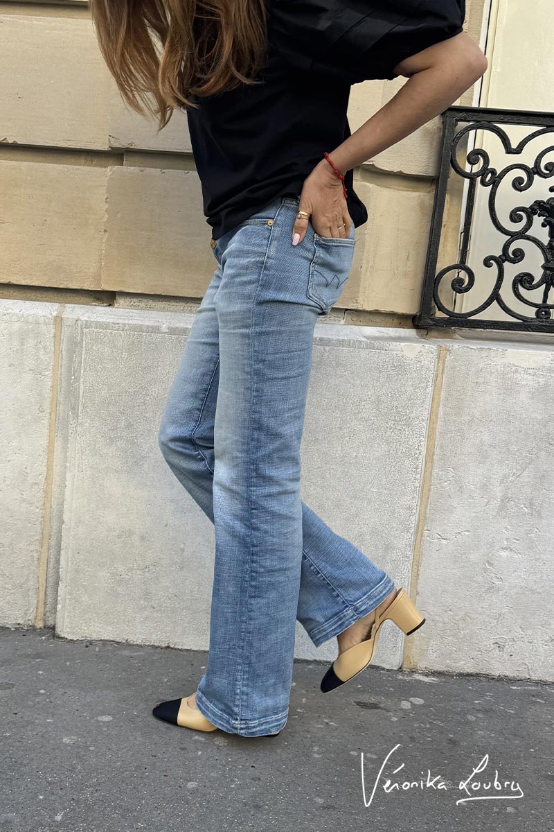 Patricia flare by Véronika Loubry jeans blue N°4