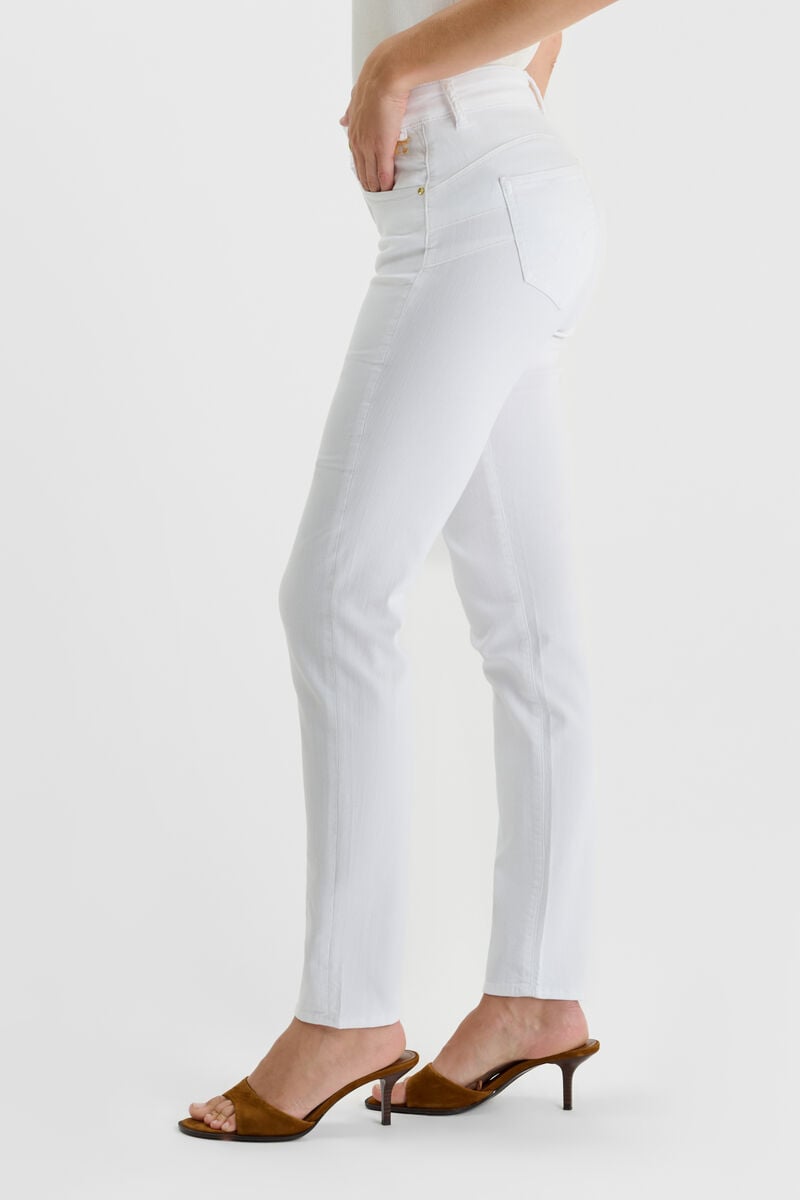 Jean Pulp Regular High-Waist White