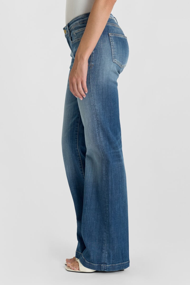 Jeans flare Rosa blue N°4