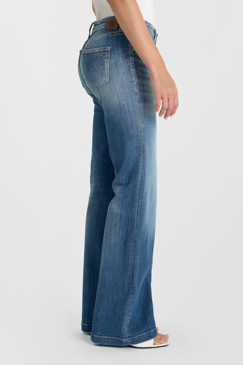 Jeans flare Rosa blue N°4