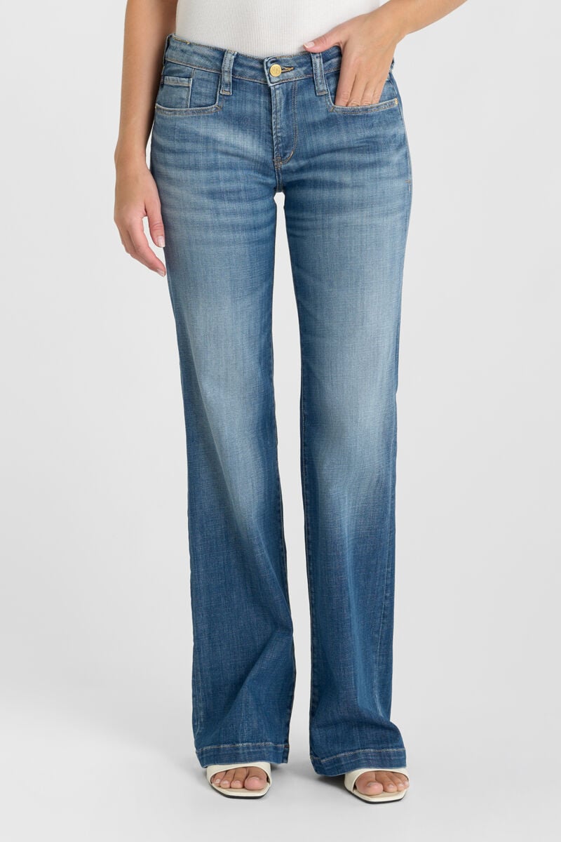 Jeans flare Rosa blue N°4