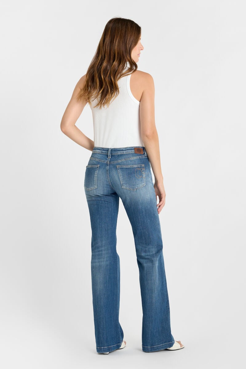 Jeans flare Rosa blue N°4