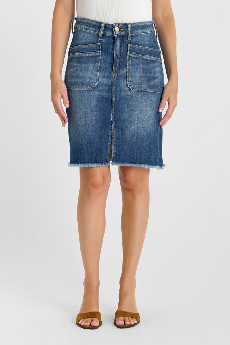 Sivia denim skirt