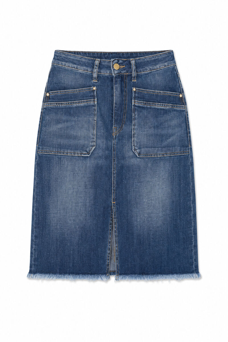 Sivia denim skirt
