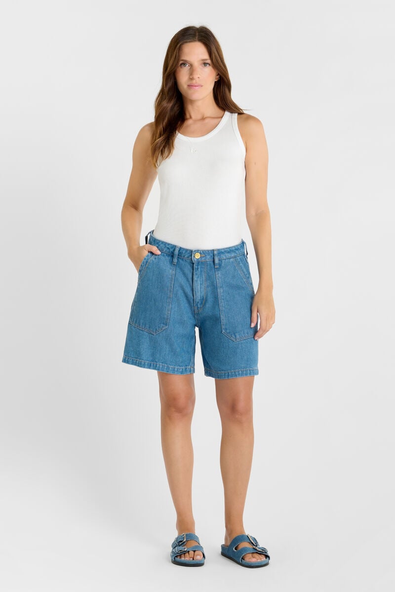 Virva denim shorts
