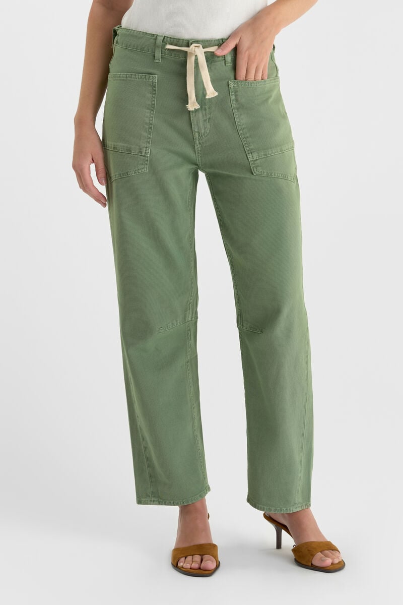 Jeans balloon Madie khaki