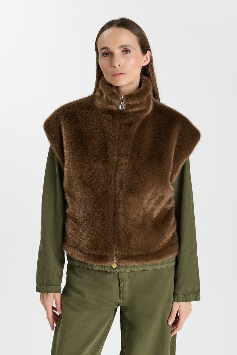 Fauve Reversible Vest