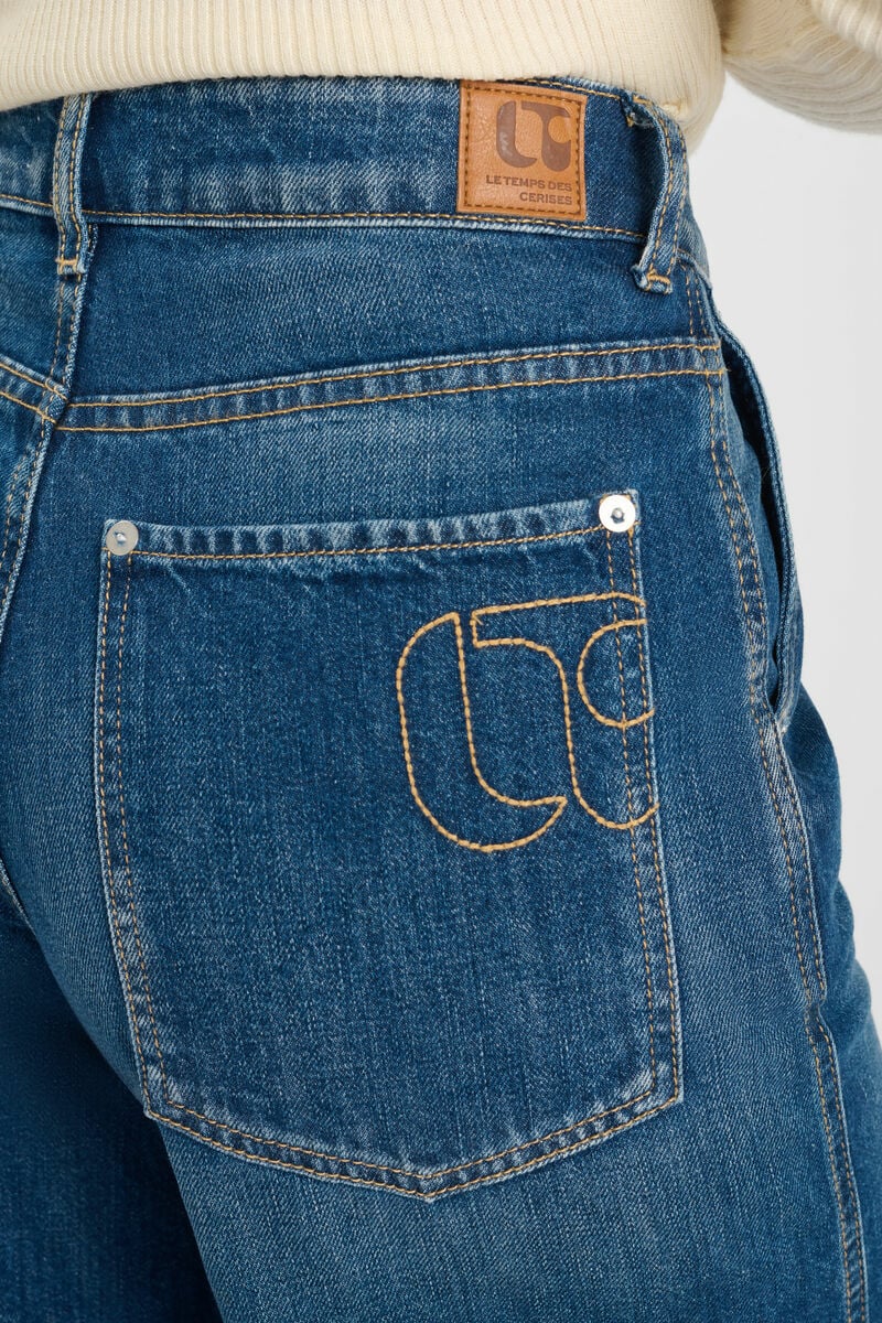 Jeans wide leg Dorla dark blue