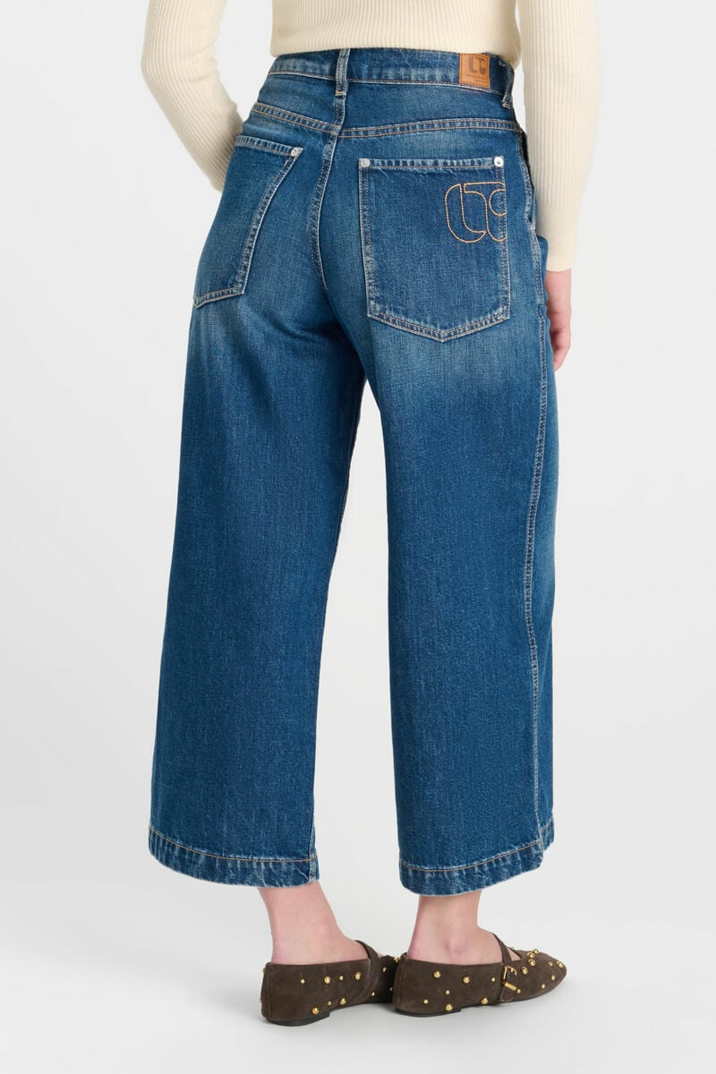 Jeans wide leg Dorla dark blue