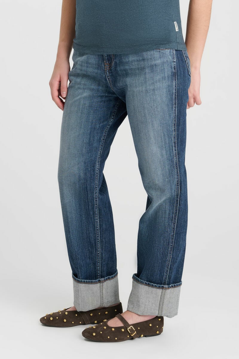 Jeans girlfriend Jama dark blue