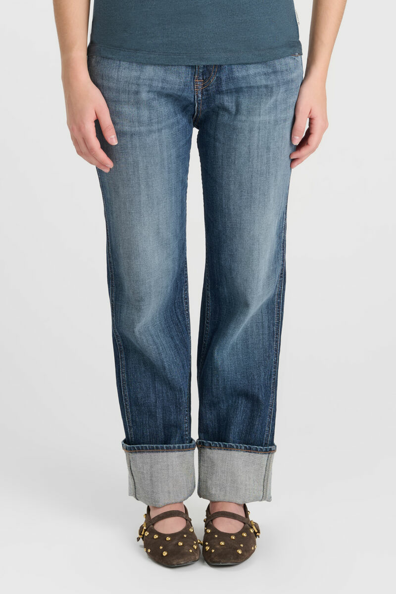 Jeans girlfriend Jama dark blue