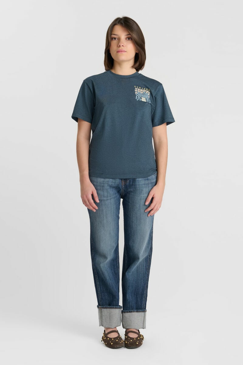 Jeans girlfriend Jama dark blue