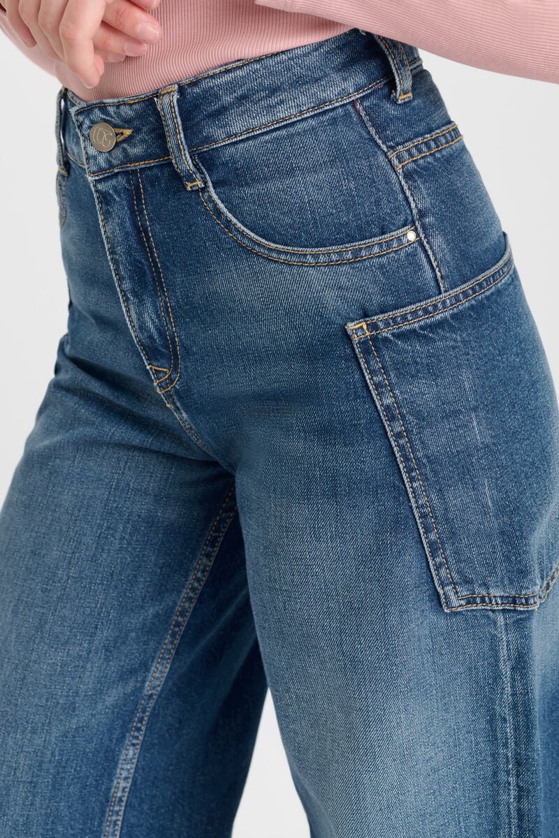Jeans balloon Nala medium blue