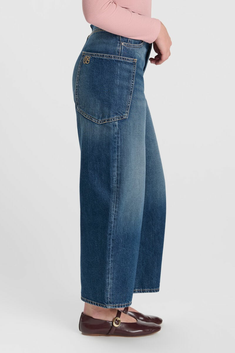 Jeans balloon Nala medium blue