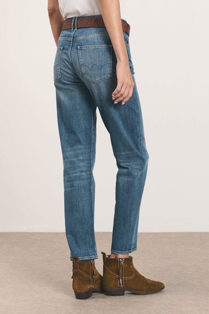 Jeans 400/18 mom medium blue