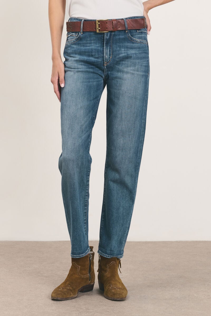 Jeans 400/18 mom medium blue