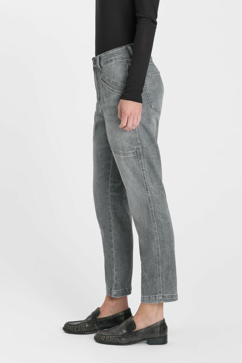Jeans 400/60 girlfriend Igna grey N°2