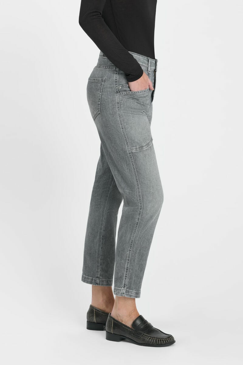 Jeans 400/60 girlfriend Igna grey N°2
