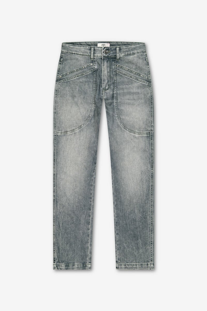Jeans 400/60 girlfriend Igna grey N°2