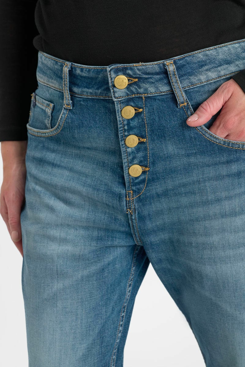 Jeans 400/60 girlfriend Jessay blue N°3