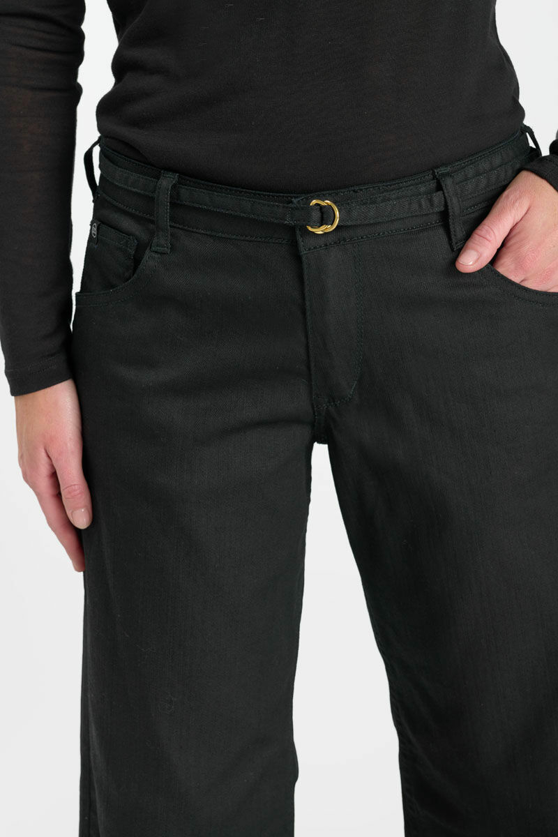 Jeans wide leg Lauryn jab black N°0