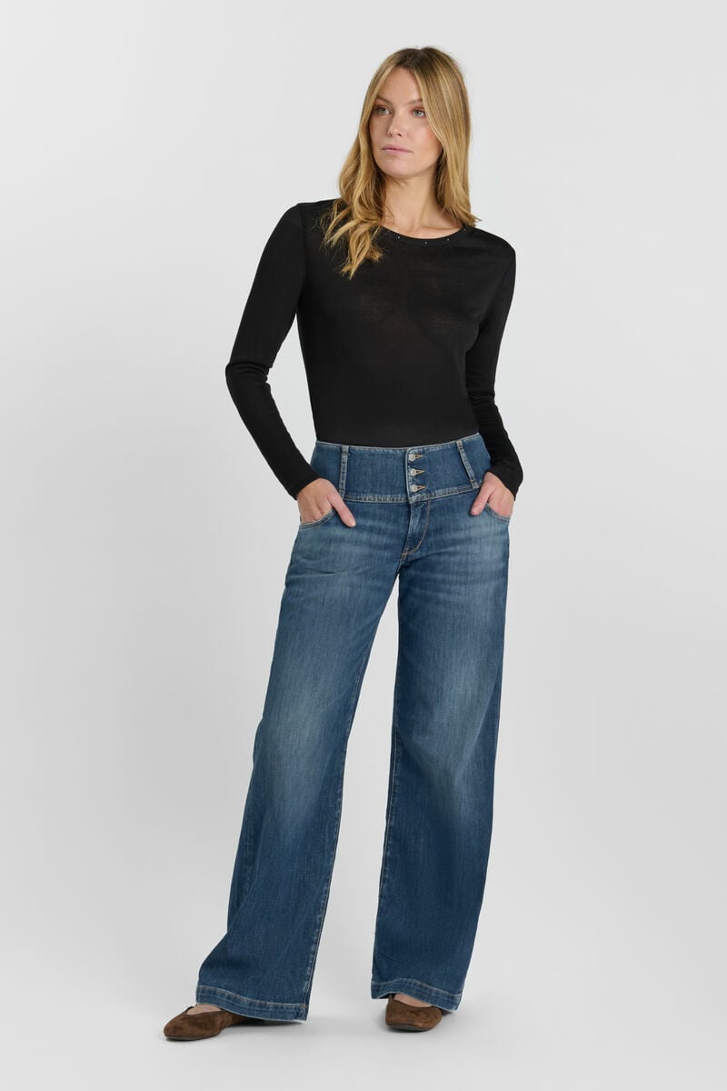 Jeans wide leg Jyl blue N°3