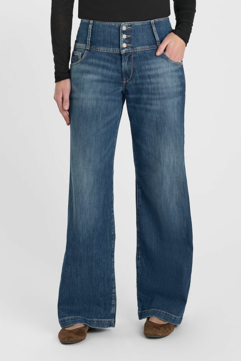 Jeans wide leg Jyl blue N°3