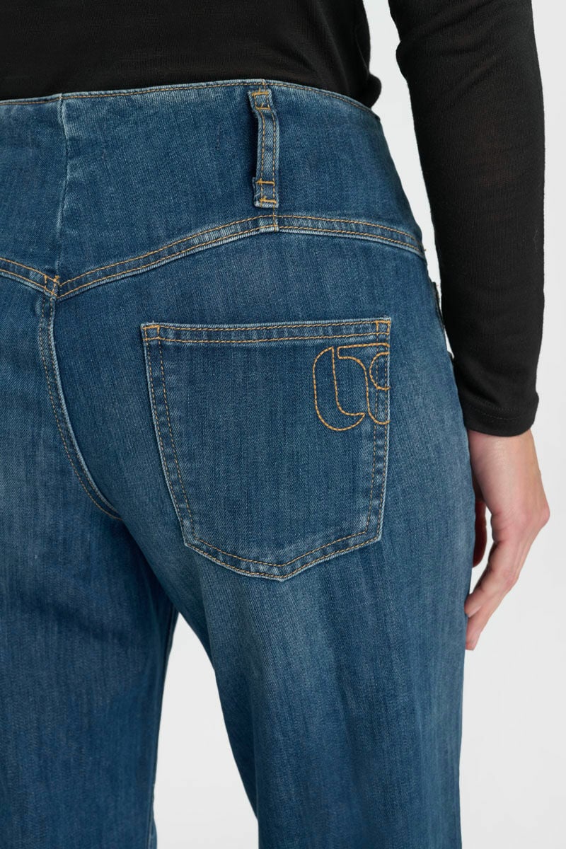 Jeans wide leg Jyl blue N°3