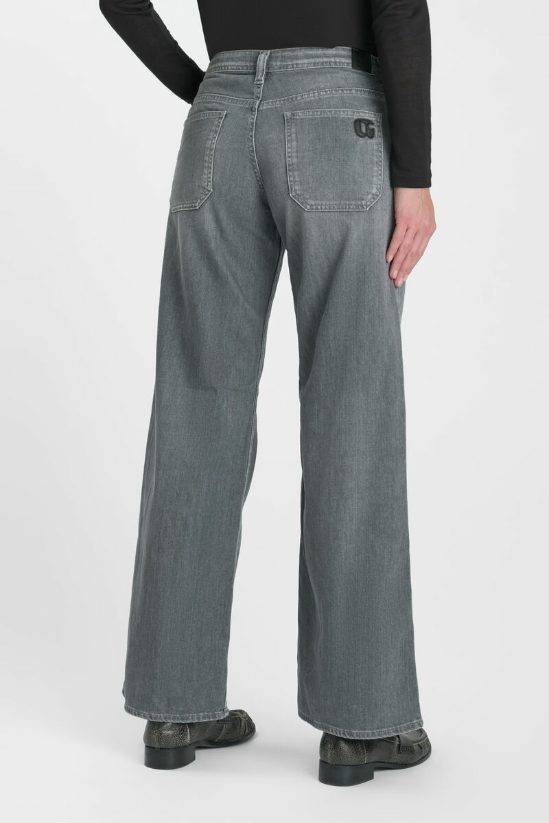 Jeans wide leg Lauryn grey N°3