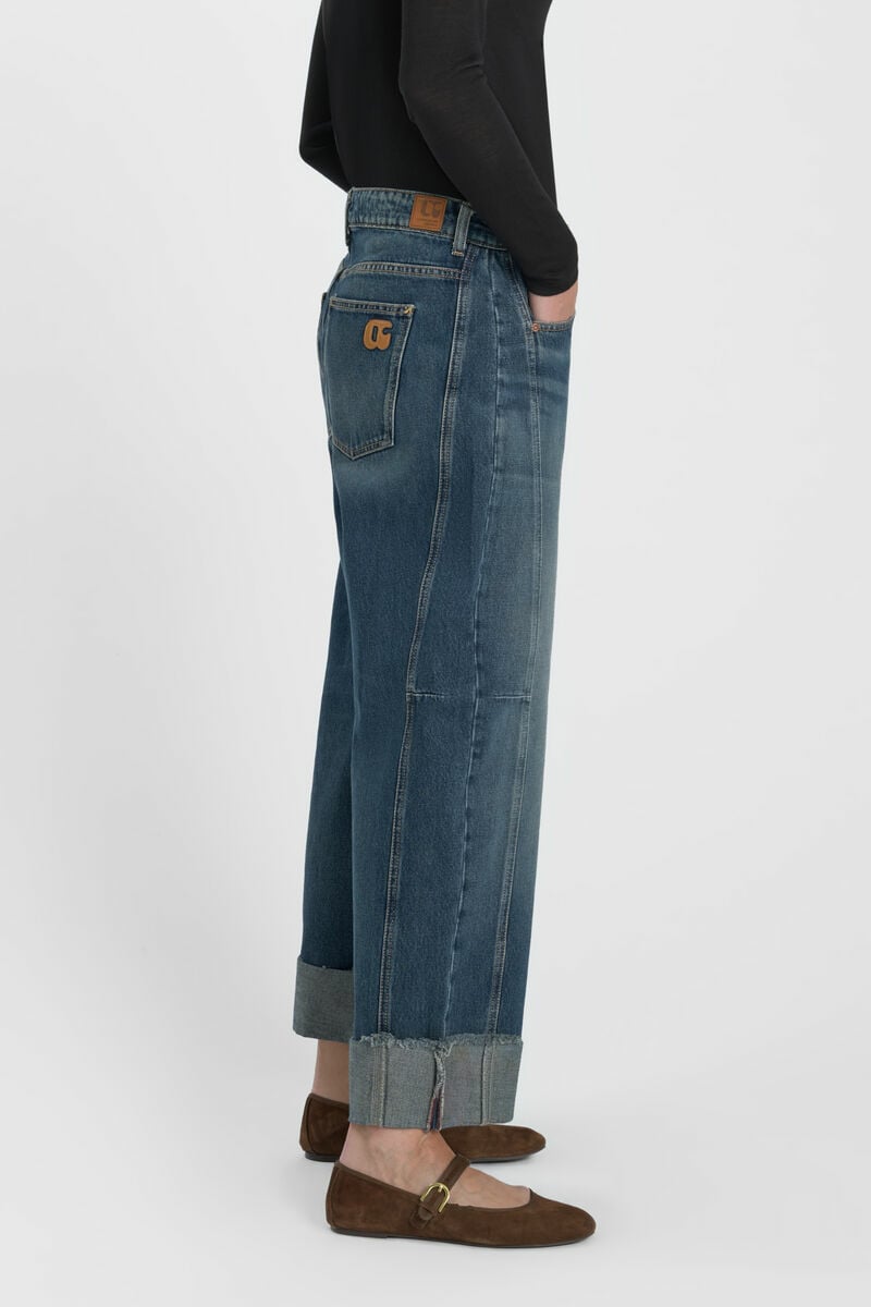 Jeans regular loose Leal dark blue