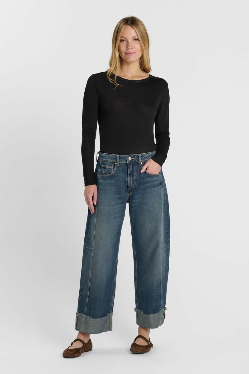 Jeans regular loose Leal dark blue
